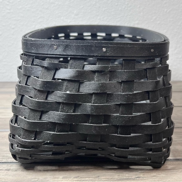 Longaberger Black Cat Basket with Purple Liner - Picture 8 of 14